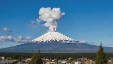 火山の噴煙で正確な時報、気象庁試験 - Style 10