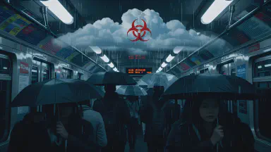 Cities Turn Into Bio-Villages Amid Rainy Season, Umbrellas Certified as Protective Gear - Style 5