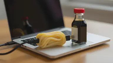 3Dプリンタ製「うどんケーブル」登場――賞味期限と保証書の境界線が溶ける日 - Style 5