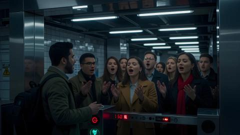 Subway 'Singing Security Check' Scans Safety by Pitch