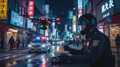 Smart Chopsticks Issue Arrest Notices for Illegal Slurping Sounds - Style 10