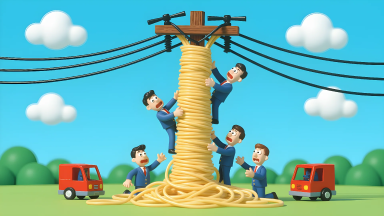 Soba Delivery Drones Tangle Mid-Air, Cause Blackout - Main Image