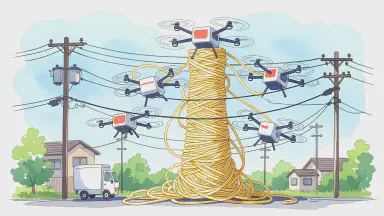 Soba Delivery Drones Tangle Mid-Air, Cause Blackout - Style 8