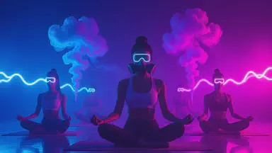 Silent Fart Yoga Studio Maintains Sacred Quiet - Style 2