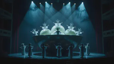 Stage Play 'Spaceship Chawanmushi': Actors Become Ingredients Themselves, Audience in Standing Ovation as They Sink in Zero Gravity - Style 7