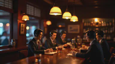 Isolation Culture Association Opens 'Conversation-Free Zone' in Tokyo Bar, Issues Fake Embassy Passports Same Day - Style 3