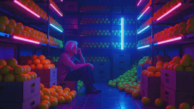 National Senior Federation Unifies Retirement Funds as 'Physical Lemon Payment'; Pension Offices Enveloped in Citrus Aroma - Style 2