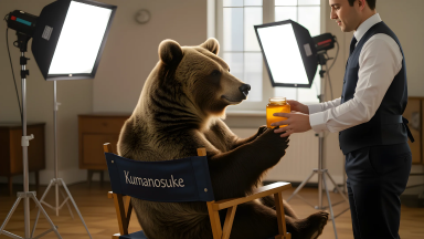 Bear That Wandered Onto Film Set Makes Official Debut as Stunt Actor - Main Image