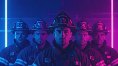 All "Duck Faces" Were Remote-Controlled from Space. Firefighters May Have Unconsciously Inherited "Reception Pose" - Style 2