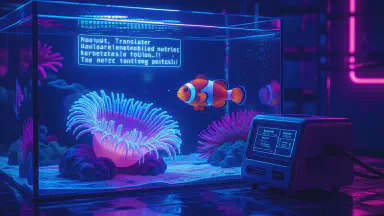 "I Wish It Had Stayed Silent" Cries Pet Owner: Sea Anemone Translator Endlessly Plays Neighbor Clownfish's Gossip - Style 1