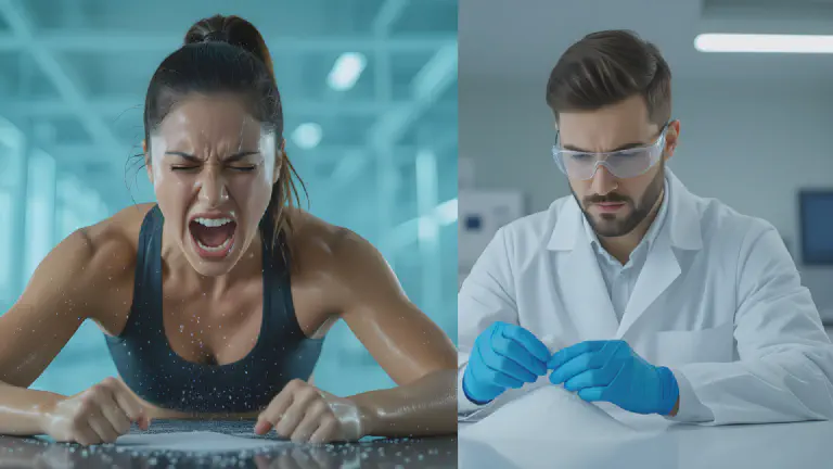 Latest Fitness Trend Connected to Another World: Sweat Turns into 'Philosopher's Stone.' Appraisal Result: 'It's Just Table Salt'