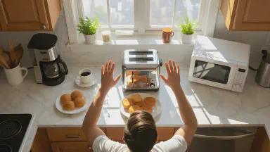 Predictive AI Prophesies Toaster Rebellion: Solution is Monthly 'Praise Your Bread' Subscription - Style 5