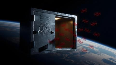 Mystery Object in Orbit Identified as Lost Government Cabinet from the 80s. Government: 'It's a Piggy Bank for the Future'