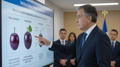 首相のブドウ写真にCG疑惑、政府が国内全ブドウの自主回収を発表