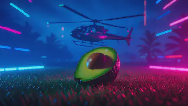 Found 3 Minutes Too Late, Discarded: $500 Avocado Found by Helicopter Search Becomes 'Conscious' Fertilizer in Live Stream - Style 3