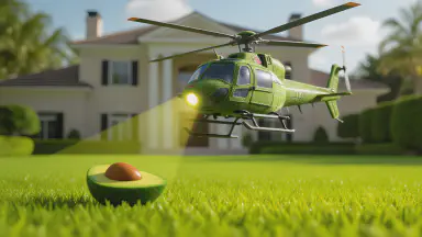 Found 3 Minutes Too Late, Discarded: $500 Avocado Found by Helicopter Search Becomes 'Conscious' Fertilizer in Live Stream - Style 4