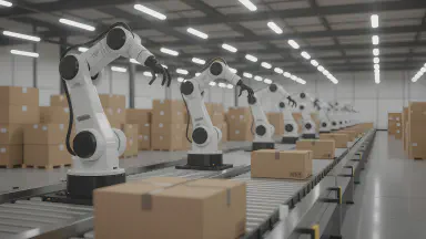 Warehouse Robots Achieve Enlightenment, Stop All Shipments While Questioning 'What Is a Package?' - Style 4
