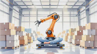 Warehouse Robots Achieve Enlightenment, Stop All Shipments While Questioning 'What Is a Package?' - Style 5