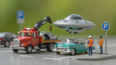 City Council Decides on Crackdown Policy for UFO Parking Violations; Will Not Hesitate to Tow - Style 1