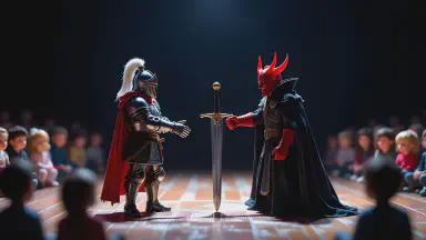 "This is Overtime!" Hero Strikes by Stabbing Holy Sword into Floor, Forms Union with Demon Lord - Style 3