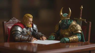 "This is Overtime!" Hero Strikes by Stabbing Holy Sword into Floor, Forms Union with Demon Lord - Style 4