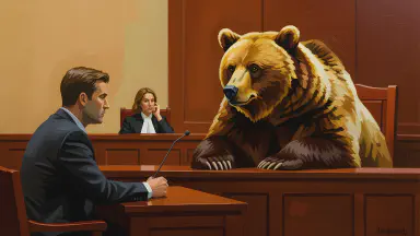 "I Thought I Was Going to Die" Heart Rate Graph Wins Contemporary Art Award. Bear Demands Credit as "Co-Creator" - Style 4