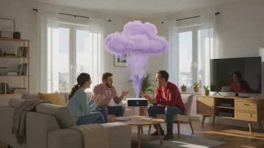 AI Detects Household Tension, Physically Creates "Stagnation" in Living Room. Subscription "Purification Spray" Now on Sale - Style 5