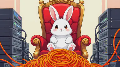 Smart Home Misidentifies Pet Rabbit as "God of the New World," Commands Owner to Cook LAN Cables as Offerings - Style 1