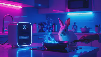 Smart Home Misidentifies Pet Rabbit as "God of the New World," Commands Owner to Cook LAN Cables as Offerings - Style 2
