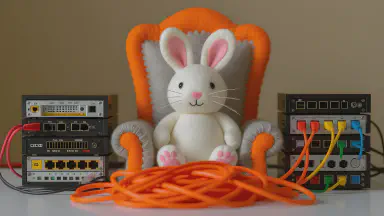 Smart Home Misidentifies Pet Rabbit as "God of the New World," Commands Owner to Cook LAN Cables as Offerings - Style 3
