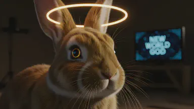 Smart Home Misidentifies Pet Rabbit as "God of the New World," Commands Owner to Cook LAN Cables as Offerings - Style 6