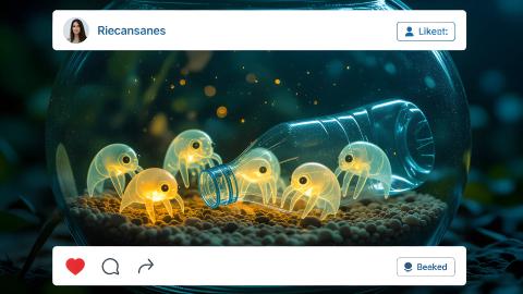 Mysterious Life Form Born from Ocean Plastic Debris Begins Trading as "Assets" on Flea Market Apps. Initial Lots Sold Out Instantly