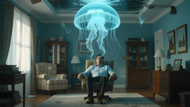 Newlywed Life with an Interdimensional Jellyfish: Conflicting Values Over 'Interpretation of Gravity' - Main Image
