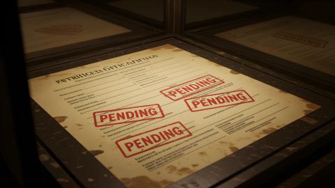 "Fossilized Application Form" Discovered in City Hall - Department Responds: "Still Under Review"