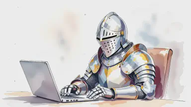 New Ordinance Mandates 'Armor Wearing' for Online Debates to Combat Flame Wars. Wi-Fi Blockage Forces Physical Termination of Discussions - Style 5