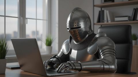 炎上対策の新条例、ネット討論に「甲冑着用」を義務化。Wi-Fiを遮断し議論を物理的に強制終了へ
