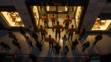 Scientists Announce "The Secret to Longevity is in Your Right Arm." All of Humanity Becomes Popeye, Can No Longer Fit Through Doors - Main Image