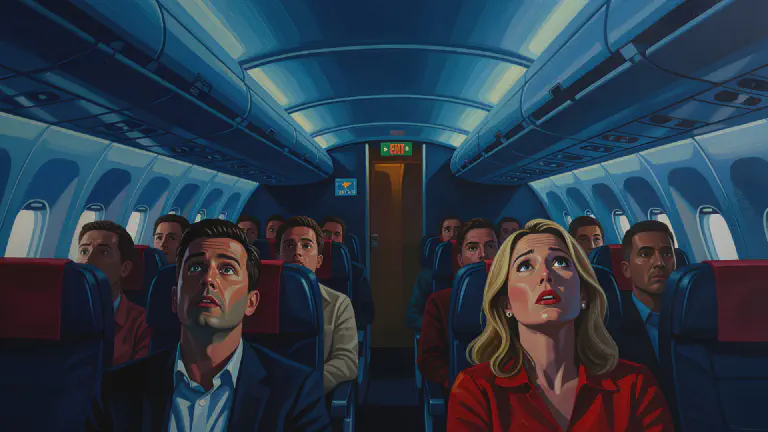 Passenger Aircraft Designed by Master Director: Theme Song Blasts at Takeoff, Emergency Exits Appear Only After End Credits