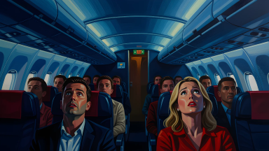 Passenger Aircraft Designed by Master Director: Theme Song Blasts at Takeoff, Emergency Exits Appear Only After End Credits - Main Image