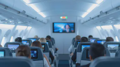 Passenger Aircraft Designed by Master Director: Theme Song Blasts at Takeoff, Emergency Exits Appear Only After End Credits - Style 3