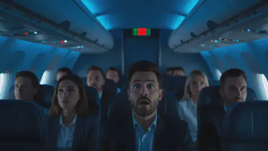 Passenger Aircraft Designed by Master Director: Theme Song Blasts at Takeoff, Emergency Exits Appear Only After End Credits - Style 5