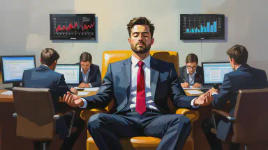 AI HR Appoints 'Chief Silence Officer' to Maximize Meeting Productivity. KPI is Seconds of 'Awkward Silence' - Style 4