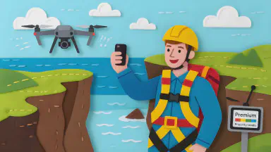 "Likes" Worth Your Life: Government Turns Dangerous Cliffs into Gacha-Based Photo Spots. Grand Prize: "Immediate Drone Rescue" - Style 4