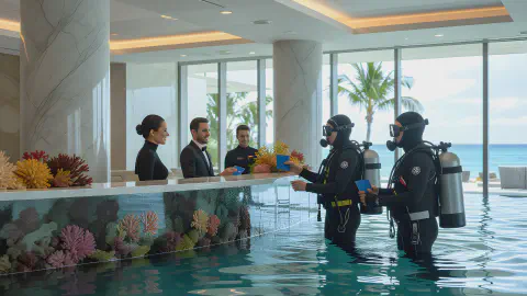 水没リゾート、新プラン「魚と添い寝」を発表。富裕層が「究極の自然体験」と殺到