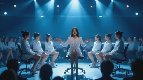 アイドル界に激震。新グループのアンコールは「正しい椅子の座り方講座」