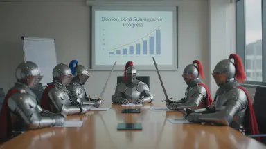 異世界転生、実は海外支社への片道出向。勇者職のKPIは「魔王討伐数」 - Style 1