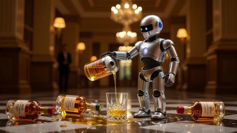 AI Sommelier Declares Whisky Taste a "Bug," Destroys All Bottles. Proposes Engine Oil as "Perfect Alternative."