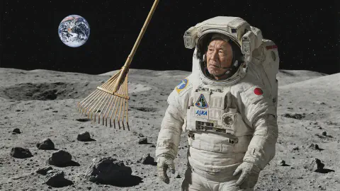 Lunar Zen Garden Receives Scathing One-Star Review: "The Stone Arrangement Lacks Philosophy" — Gardener Emergency-Launched to Moon