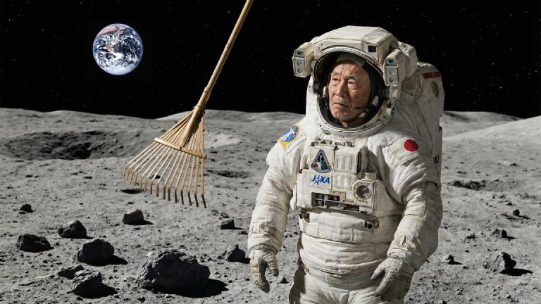 Lunar Zen Garden Receives Scathing One-Star Review: "The Stone Arrangement Lacks Philosophy" — Gardener Emergency-Launched to Moon