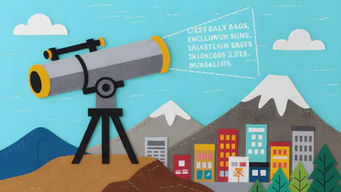 未来望遠鏡、ついに完成。国家の未来は映さず「福袋の在庫状況」だけをリアルタイム中継。